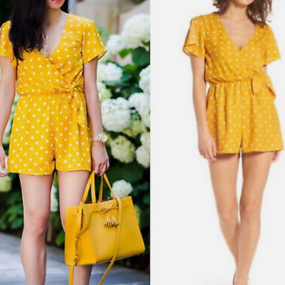 Everly Pants - Everly Wrap Romper size Medium